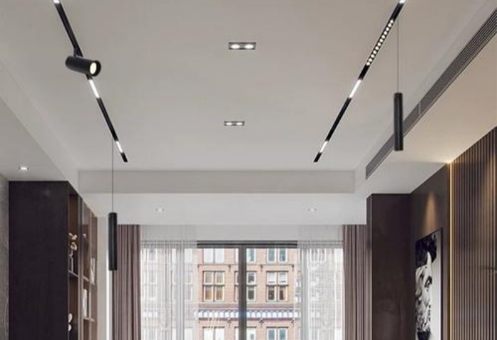 裝修選燈糾結(jié)？軌道燈到底好不好？青島東方家園裝飾為您解析?