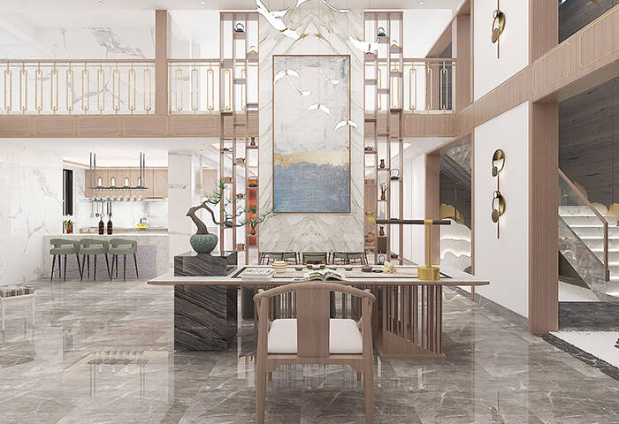 銀盛泰&middot;博觀一品|新中式風(fēng)格